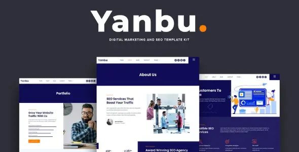 Yanbu – Digital Marketing & SEO Elementor Template Kit