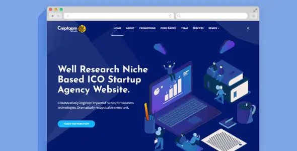 Smart ICO – Crypto Currency Elementor Pro Full Site Kit